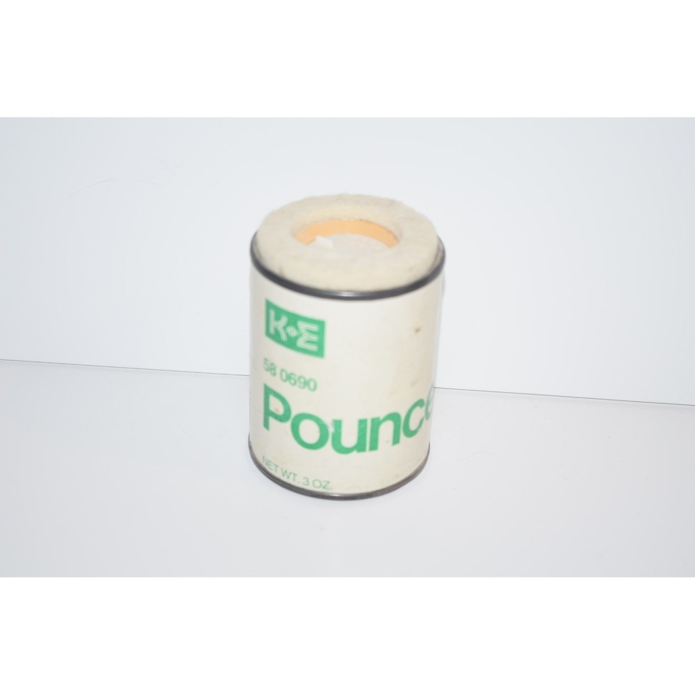 Vtg K&E Drafting Lettering Inking Powder Pounce 3/4 Full